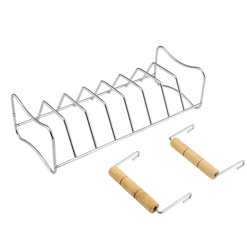 RQ-8119 Outdoor Spare Rib Rack BBQ Roasting Grills