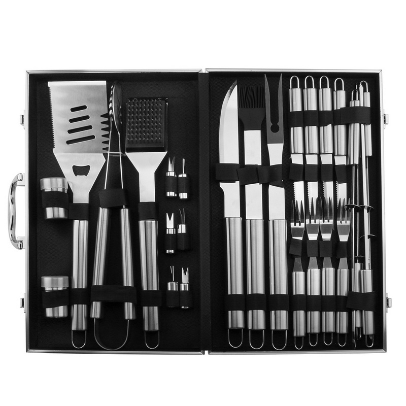 BS-3109 Food Grade 26PCS Barbecue Accessories Grilling Tool Set New Bbq Utensil Set