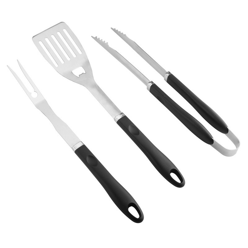 BS-3134A PP Handle Outdoor Barbecue Tool Sets Camping Tool Set