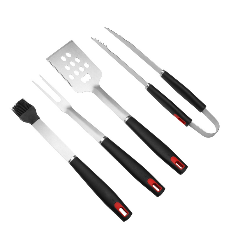 BS-3142 Stainless Steel Barbecue Accessories Outdoor Grilling Tool Camping Barbecue Utensil