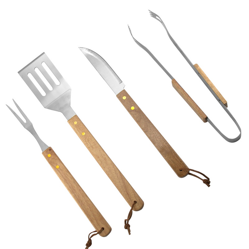BS-3145 Heavy Duty Stainless Steel Barbeque Grill Tools Set Grilling Accessories Kit