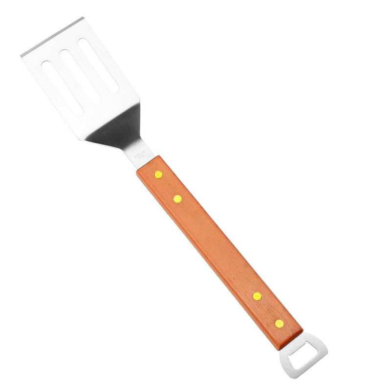 BS-3153 Stainless Steel Barbecue Spatula With Bottle Opener