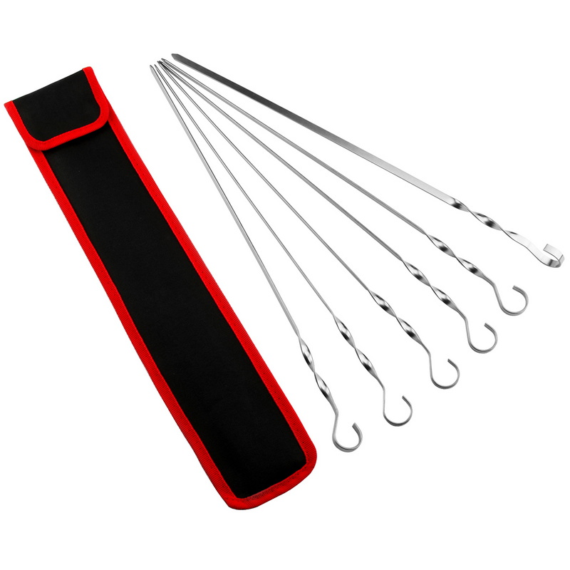 SK-2103 Premium Reusable BBQ Skewers Tools Stainless Steel
