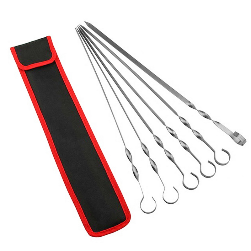 SK-2104 Long Needle Meat Barbecue Roasting Grill Skewers