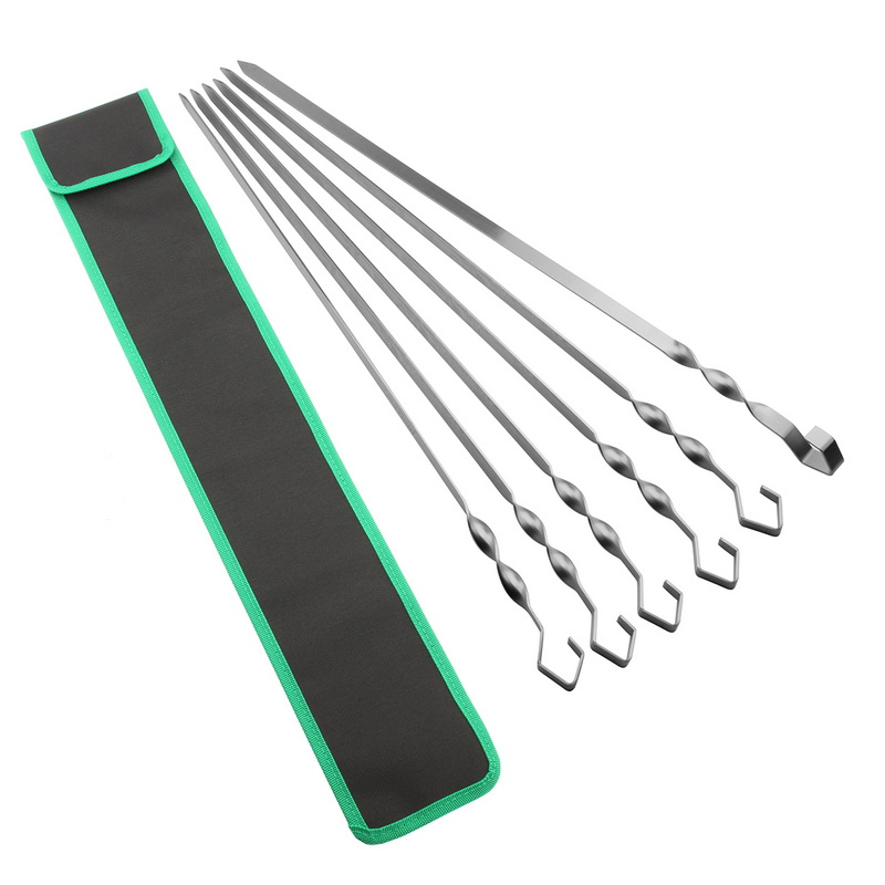SK-2105 Outdoor Flat Meat BBQ Skewers