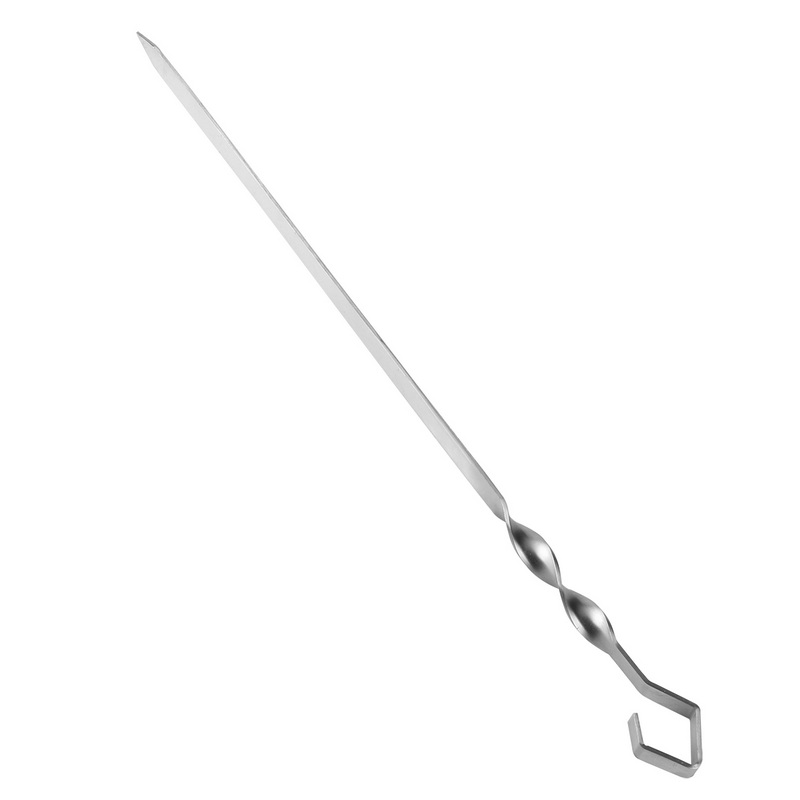 SK-2112 Bbq Accessories Flat Stainless Steel Barbecue Skewers For Meat Kebab Skewer