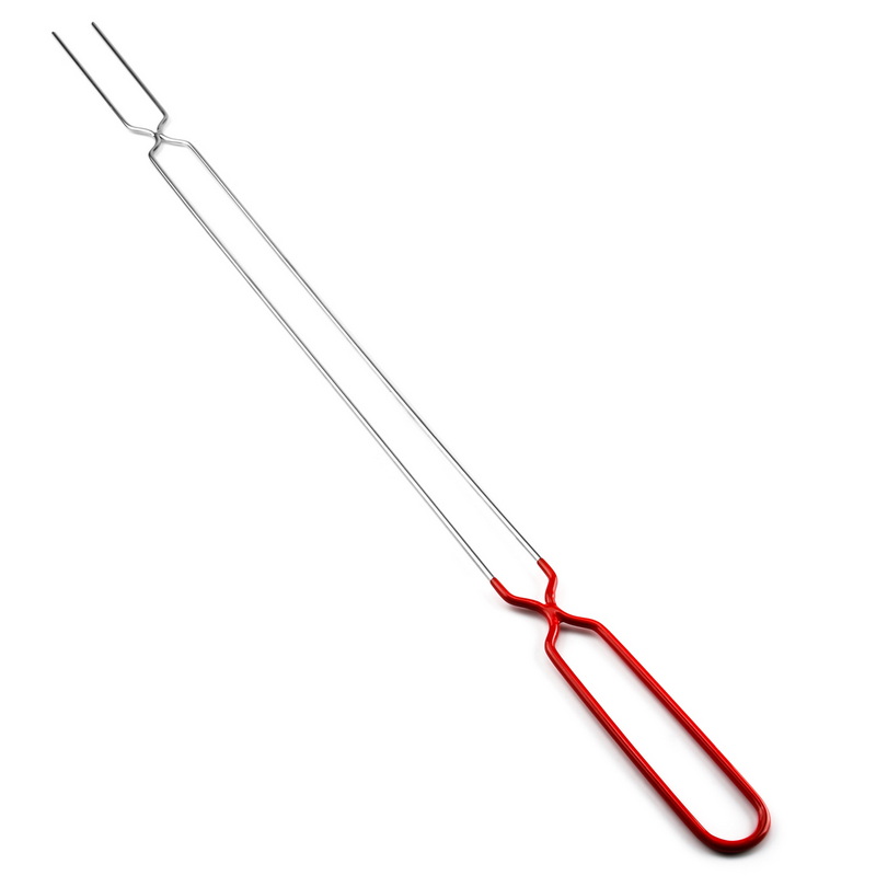 SK-2113 Customized Size Stainless Steel  Bbq Skewers Camping Barbecue Grill Skewer Fork