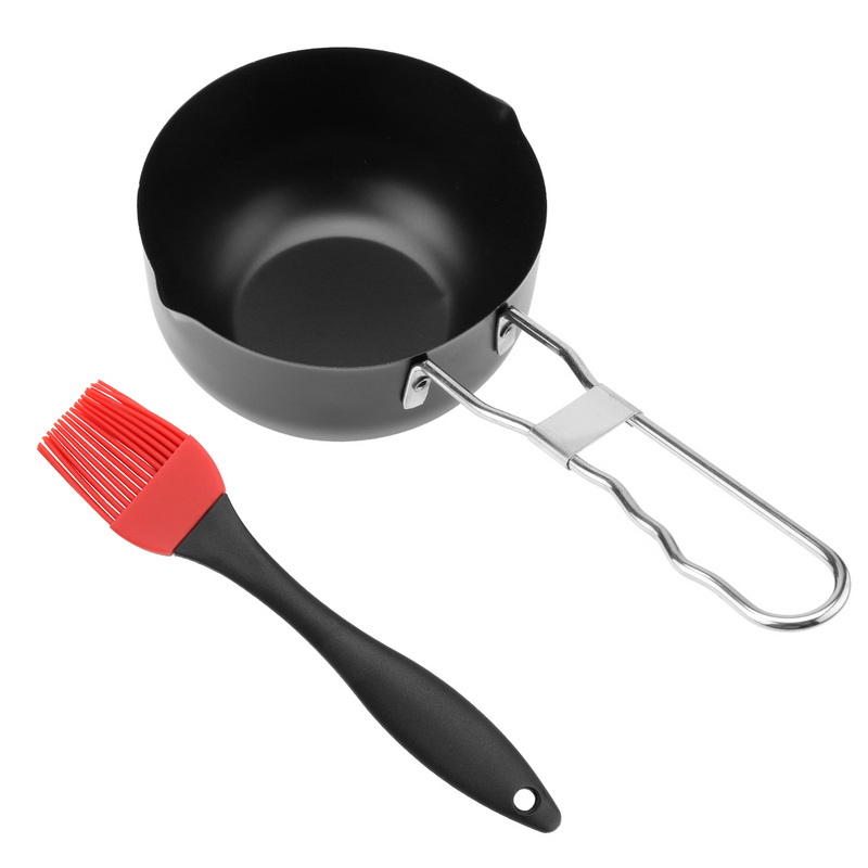 BT-5124 Portable Cookware Set Non-Stick Oil Bowl Camping Cooking Tableware Set For Outdoor