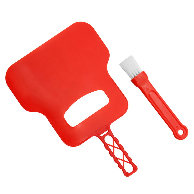 BT-5129 Bbq Accessories Camping Bbq Grill Fan Brush Charcoal Starter With Plastic Hand