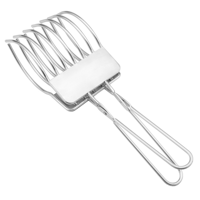 BK-7119 Multifunctional Bread Barbecue Food Clip Metal BBQ Claw Baked Steak Barbecue Buffet Clamp