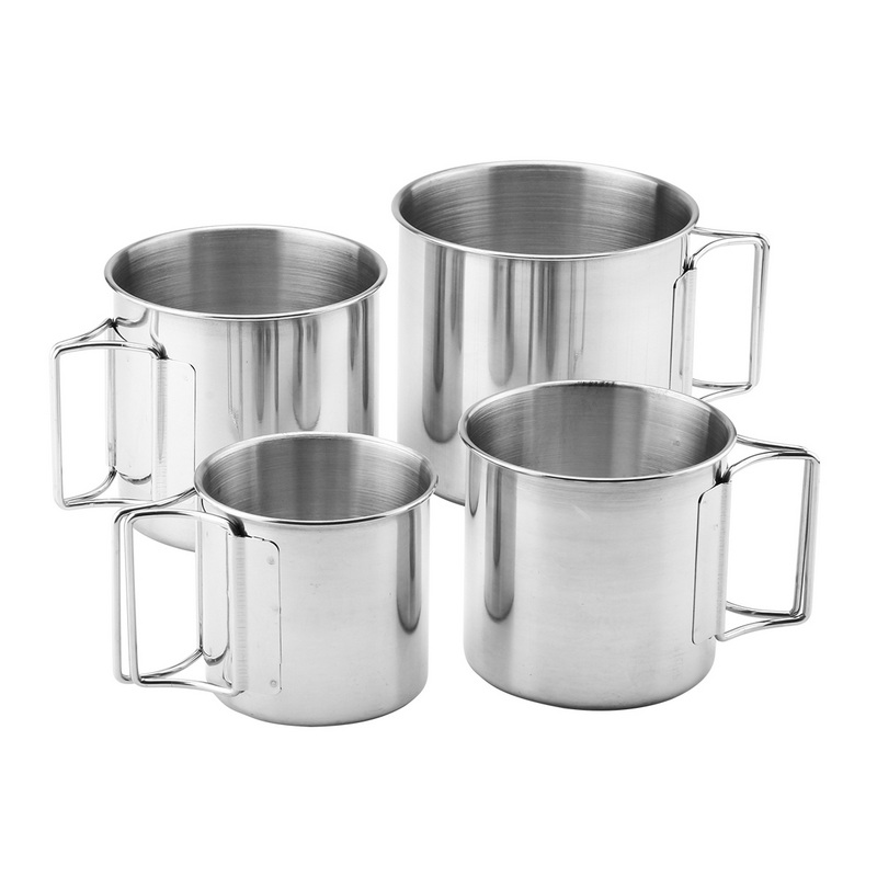 CT-8004 Portable Foldable Garden Tool Set Hot Pot Barbecue Accessories 4PCS Cup Set