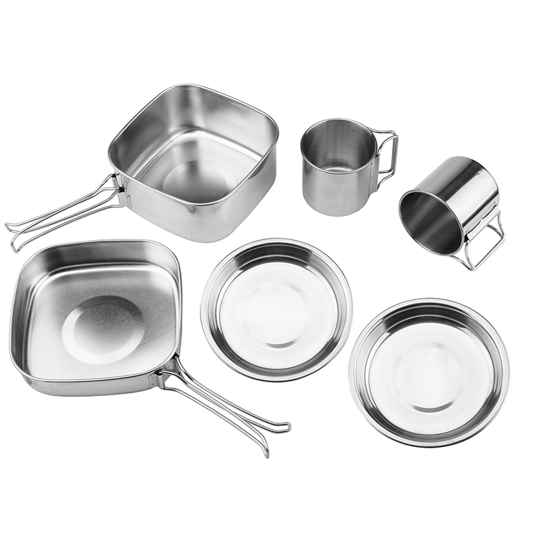 CT-8006 Outdoor Barbecue Kitchen Tools Bowl Set Portable Outdoor Barbecue Ideas Tool Set