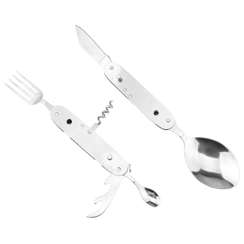 CT-8024 Detachable Folding Tableware Outdoor Camping Tools Set
