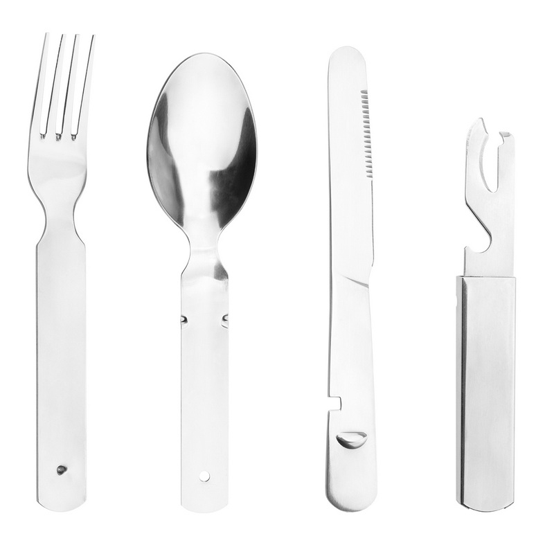 CT-8029 Disposable Bbq Tools Set Outdoor Barbecue Grill Utensils Stainless Steel Multi Tableware