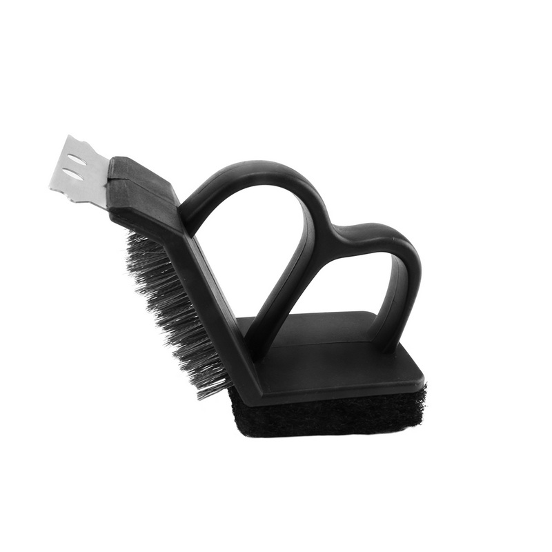 BQ-6103 Barbecue Accessories BBQ Grill Cleaning Brush BBQ Scraper Brush Cleaning For Camping