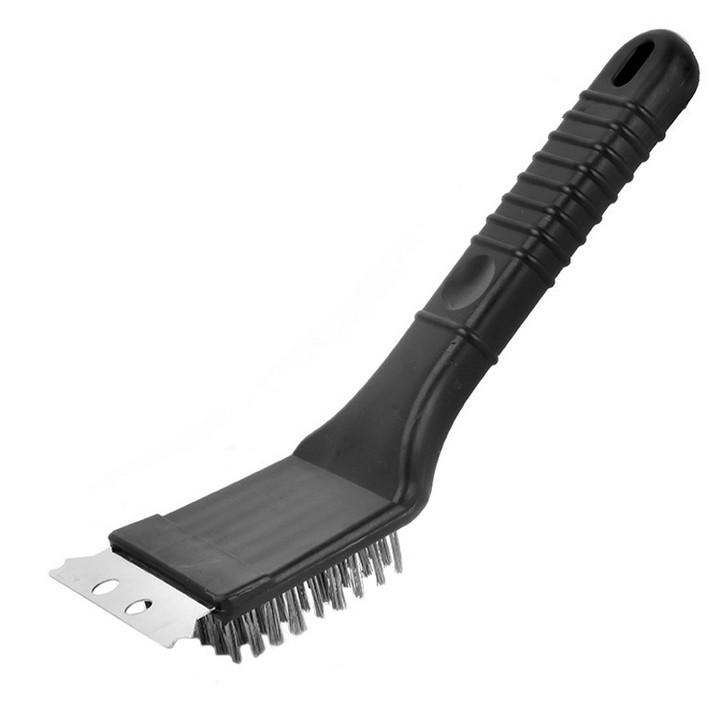 BQ-6112 New Hot Sell Small Barbecue Brush Scraper Outdoor BBQ  Brush For Cleaning Grill