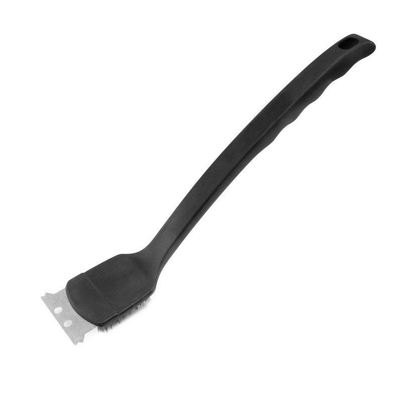 BQ-6115 Best Long Handle BBQ Brush BBQ Grill Cleaning Brush With Scraper Brush For Grill Clean