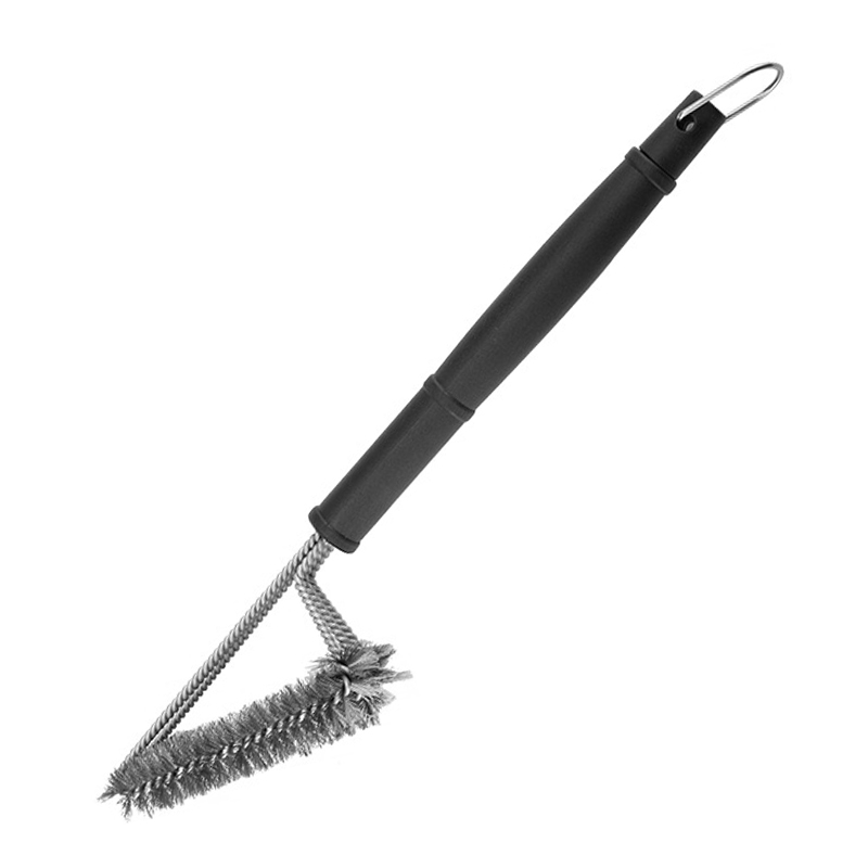 BQ-6122 Camping Hiking Accessories Bbq Cleaning Brush Barbeque Grill Scrubber Brush