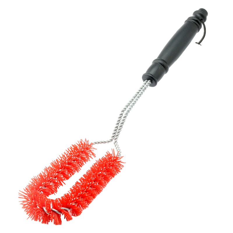 BQ-6132 Nylon Cleaning Grill Brush Commercial Barbecue Accessories BBQ Brush For Grill