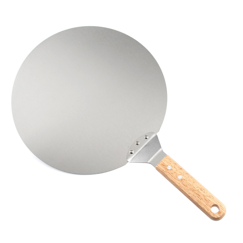 PS-2021 Roller Pizza Knife Baking Utensils Cake Shovel Stainless Pizza Peel Shovel Set
