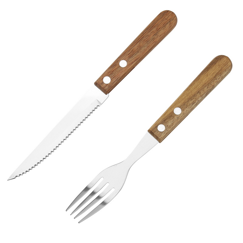 CT-8037 Custom Outdoor Stainless Steel Travel Utensils Set Portable Camping Cutlery Set