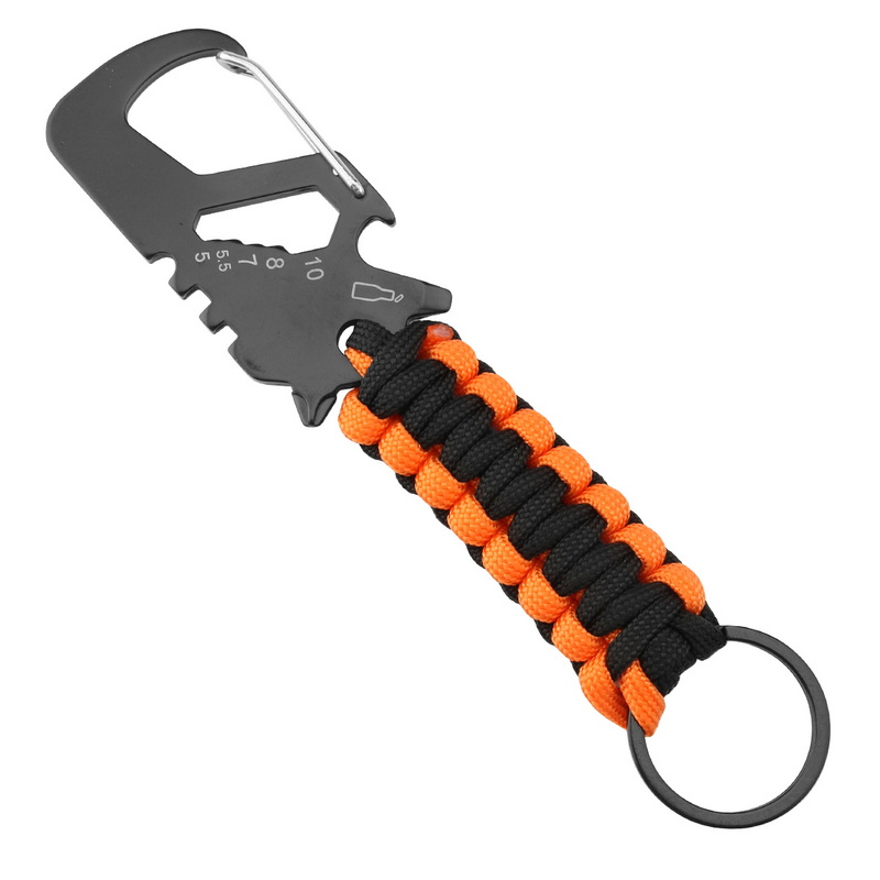 CT-8043 Orange Wholesale Different Color Safety Climbing Carabiner Metal Hooks