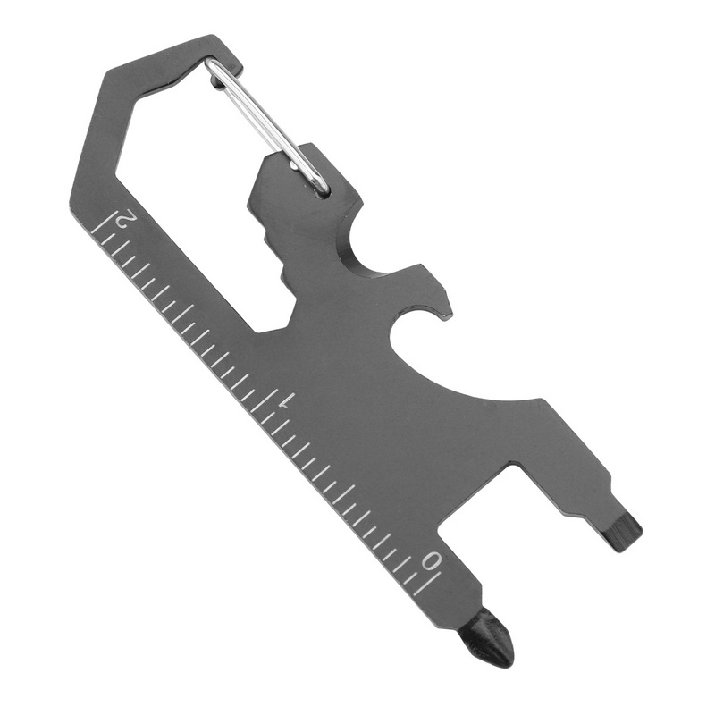 CT-8055 EDC Portable Mini Combination Tools Multi-Functional Key Chain Gear Card Outdoor Tools