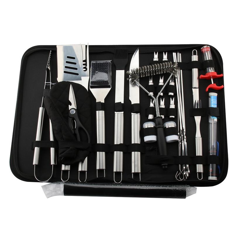 BS-3190 30pcs Wholesale Stainless Steel Bbq Grill Tool Set Stock Barbecue Accessories