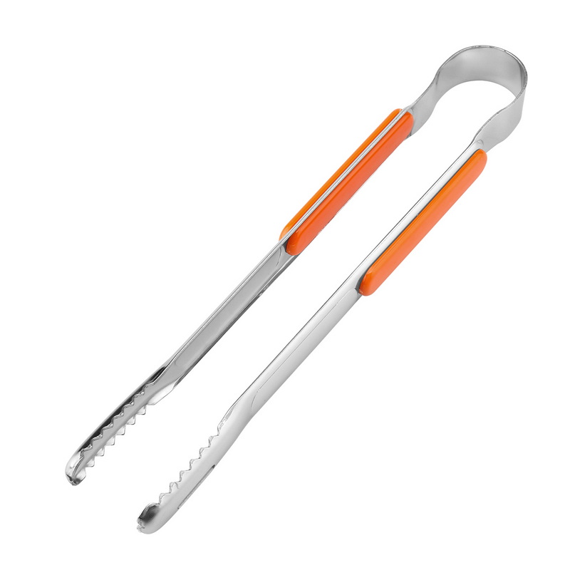 BK-7110-Red Hot Selling Stainless Steel Bbq Grill Clamps Kitchen Food Serving Tong