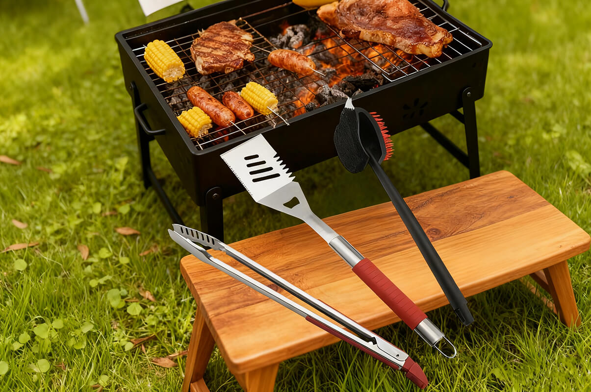 A Brand-New High-Quality Barbecue Tool Set Has Been Launched, Enabling A New Experience Of Outdoor Barbecuing.