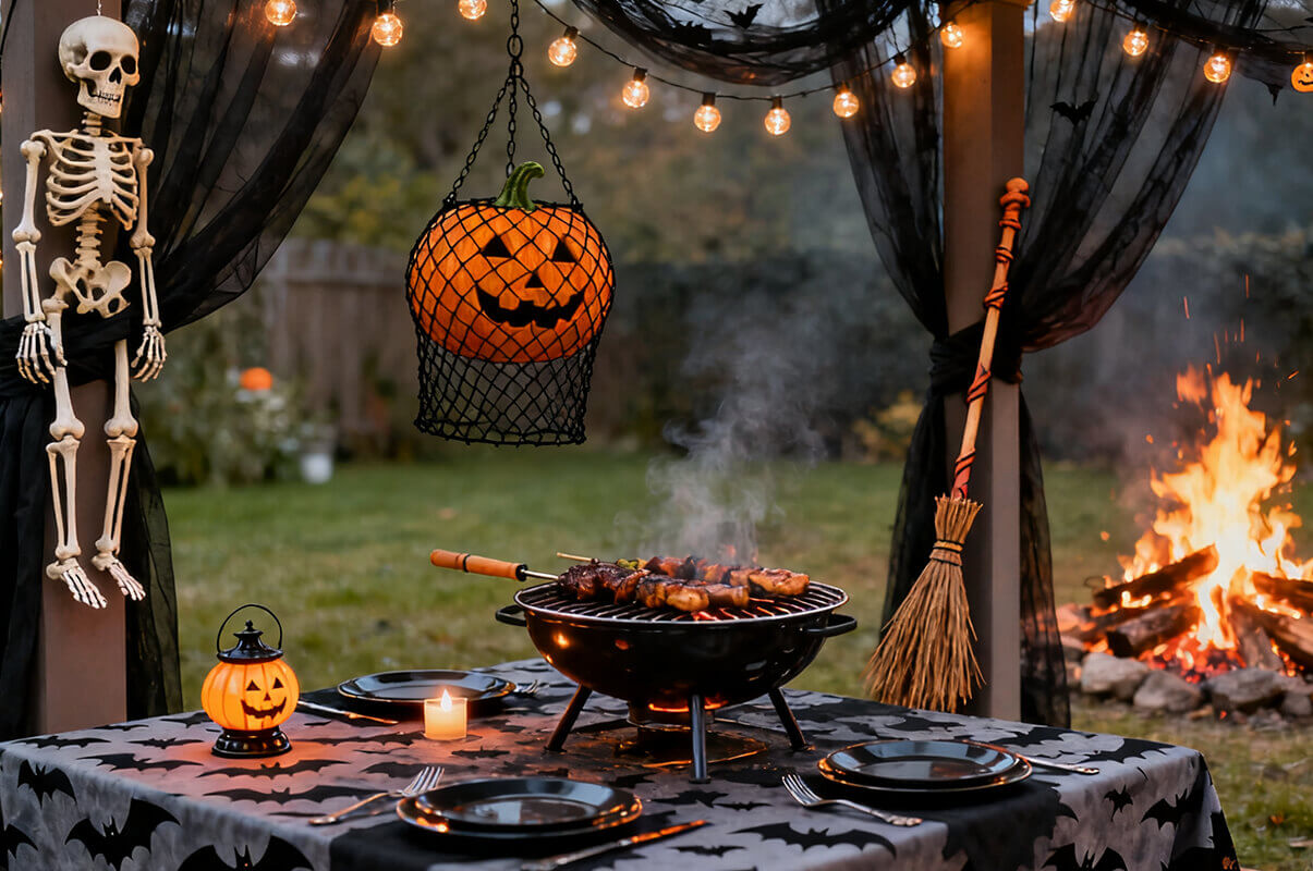 Halloween × Outdoor Barbecue: A Fantastical Feast of Delights