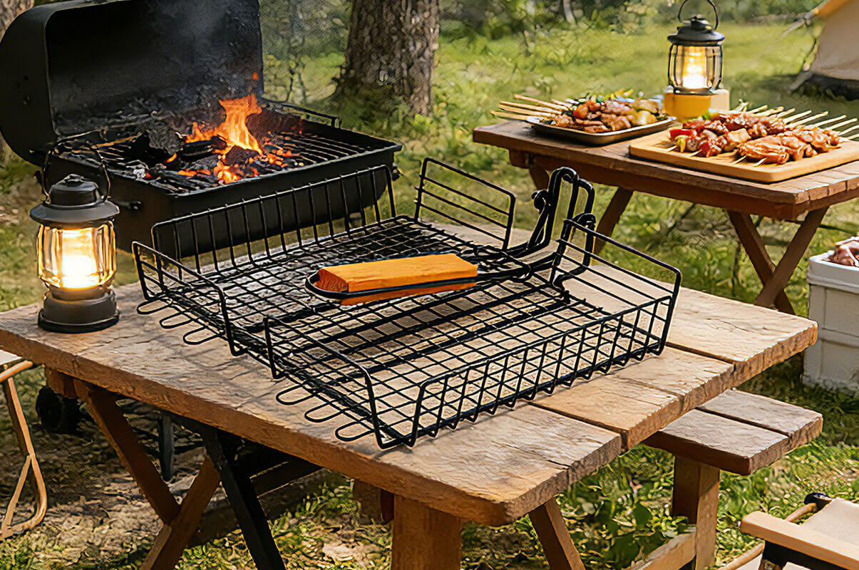 Foldable Non-stick Griddle: Unlock the Boundless Joy of Outdoor Camping and Barbecue