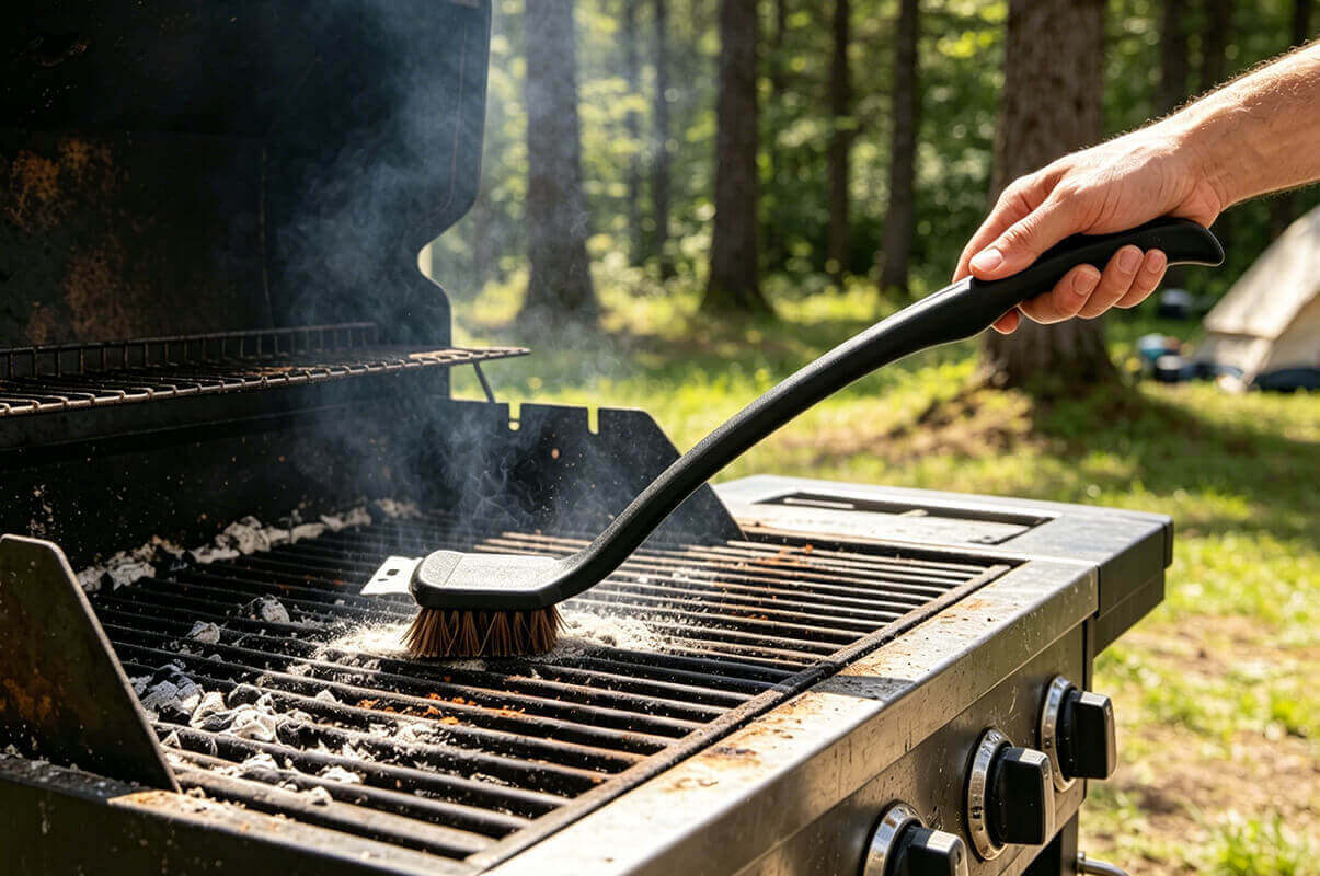 Professional Outdoor Grill Cleaning Brush